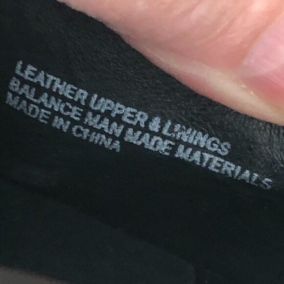 Vintage Y2K Born Chunky Square Tow Leather Loafers - Dark Academia - Picture 10 of 14